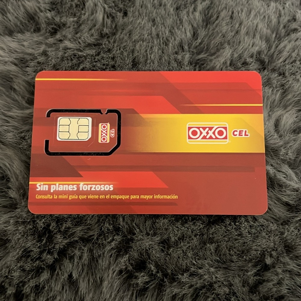OXXO CELL 7-Day Unlimited Mexico/US SIM Card Package